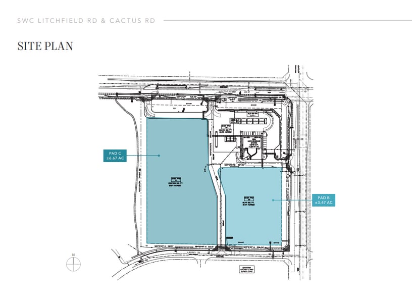 SWC Litchfield Rd & Cactus Rd, Surprise, AZ for sale - Site Plan - Image 2 of 2