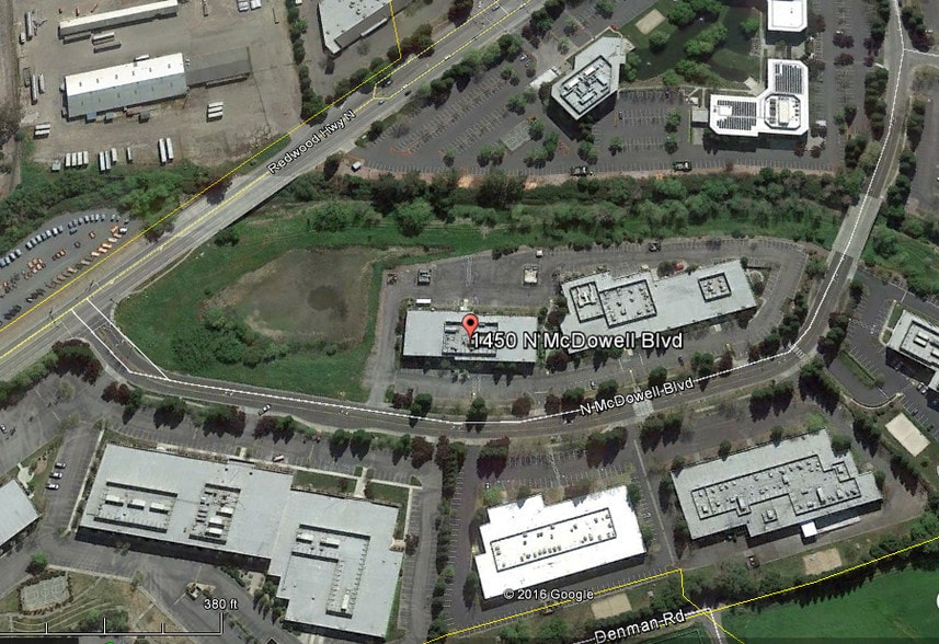 1435 N McDowell Blvd, Petaluma, CA for lease - Aerial - Image 2 of 12