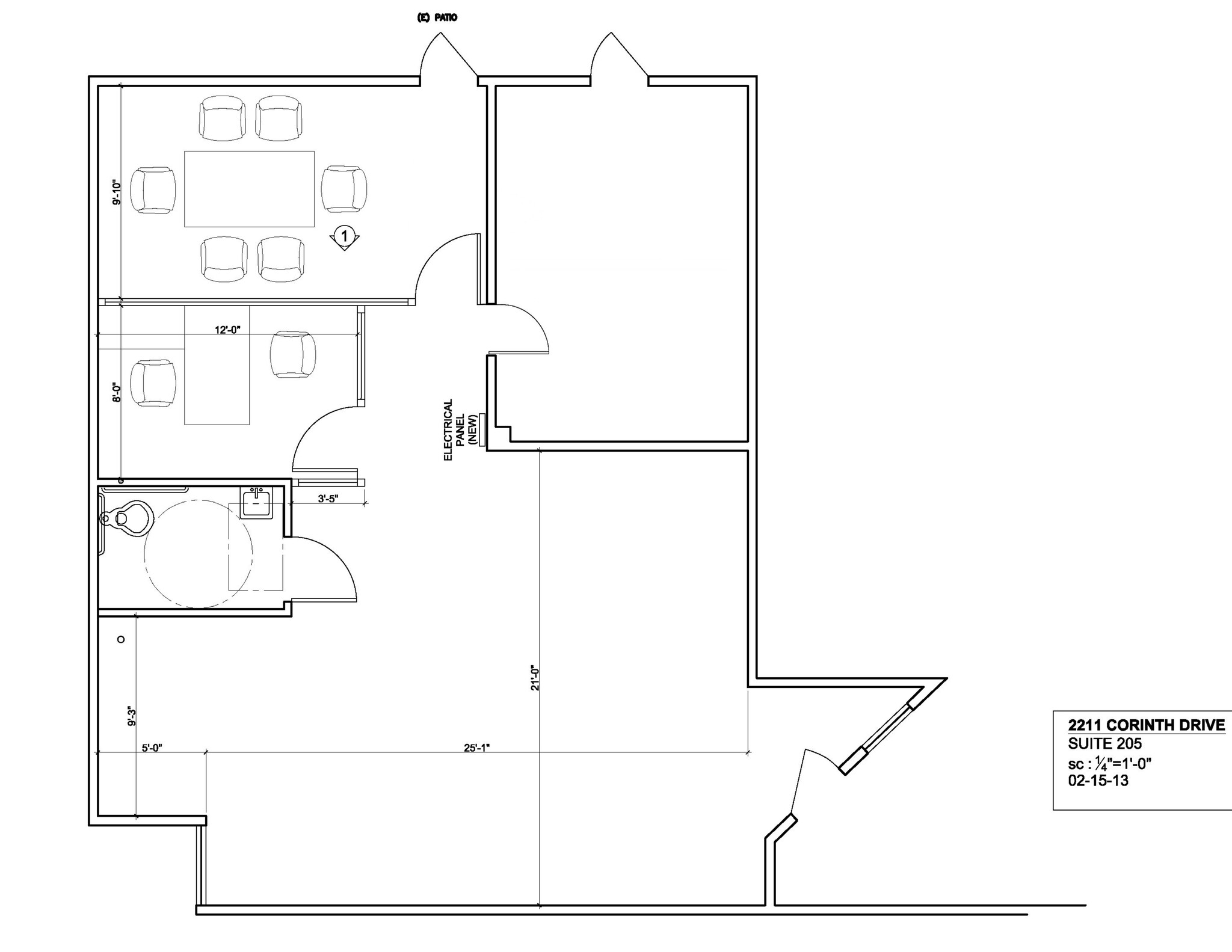 2211 Corinth Ave, Los Angeles, CA for lease Site Plan- Image 1 of 2