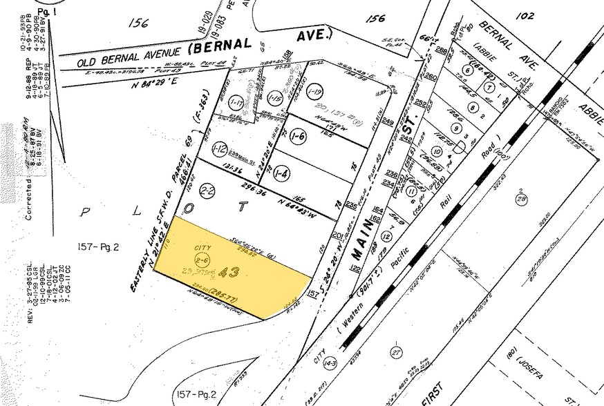 5000 Pleasanton Ave, Pleasanton, CA for lease - Plat Map - Image 2 of 8