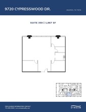 9720 Cypresswood Dr, Houston, TX for lease Floor Plan- Image 1 of 1