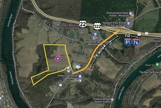 More details for 42 W Shortcut Rd, Newport, PA - Land for Sale