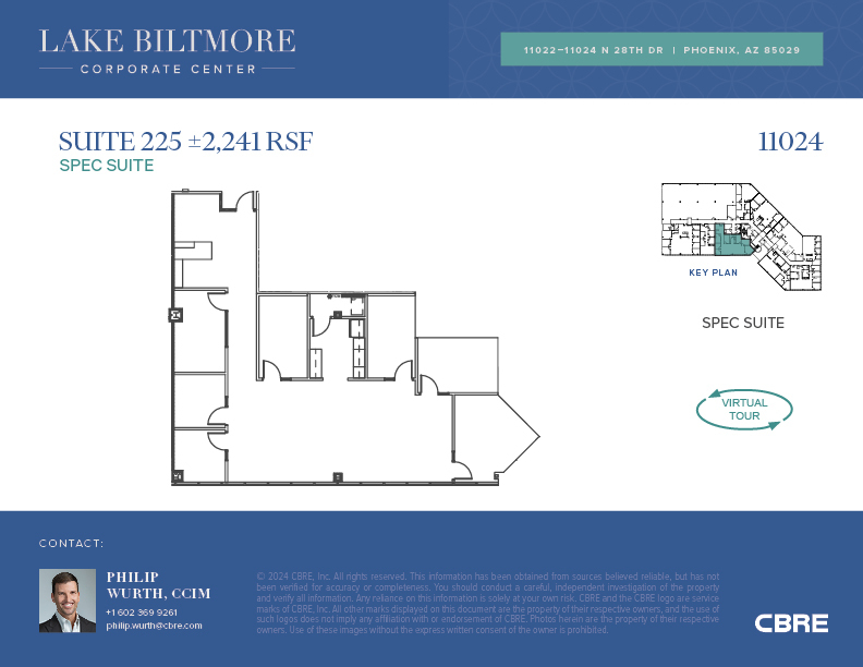 11022-11024 N 28th Dr, Phoenix, AZ for lease Floor Plan- Image 1 of 1