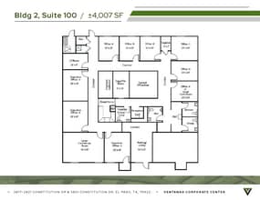 3821 Constitution Dr, El Paso, TX for lease Floor Plan- Image 1 of 1