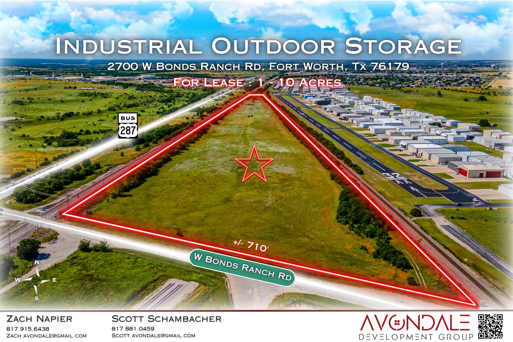 2700 Bonds Ranch rd, Fort Worth, TX for lease Aerial- Image 1 of 8
