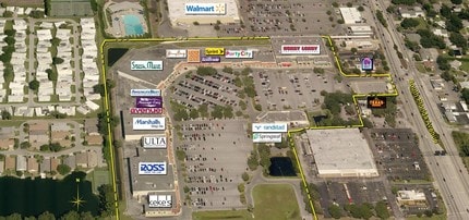 3615 S Florida Ave, Lakeland, FL - AERIAL map view