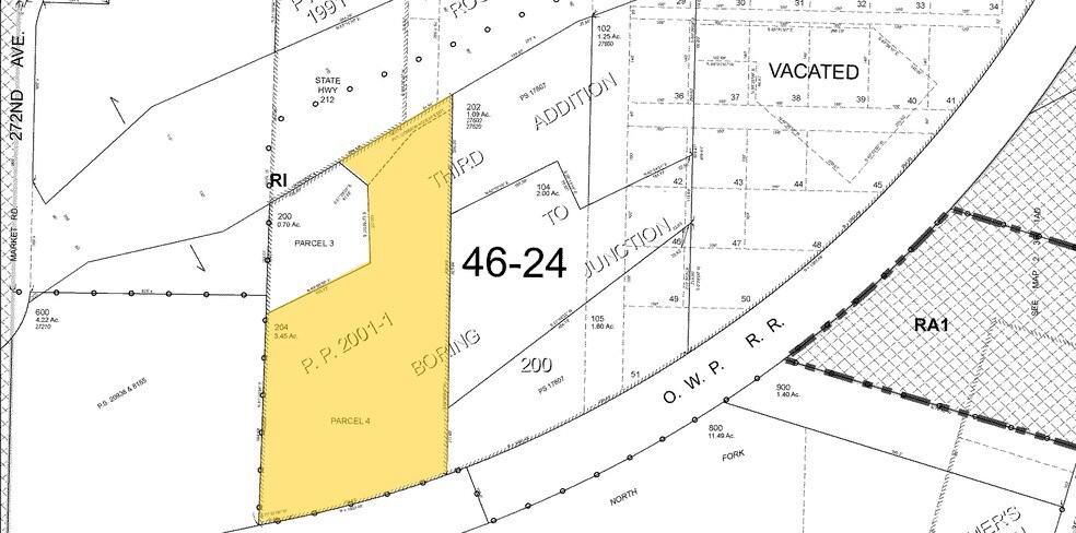 27550 SE Highway 212, Boring, OR for sale - Plat Map - Image 1 of 1