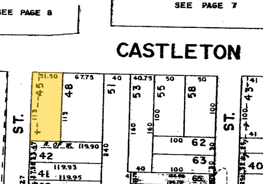 1136-1138 Castleton Ave, Staten Island, NY for lease - Plat Map - Image 3 of 9