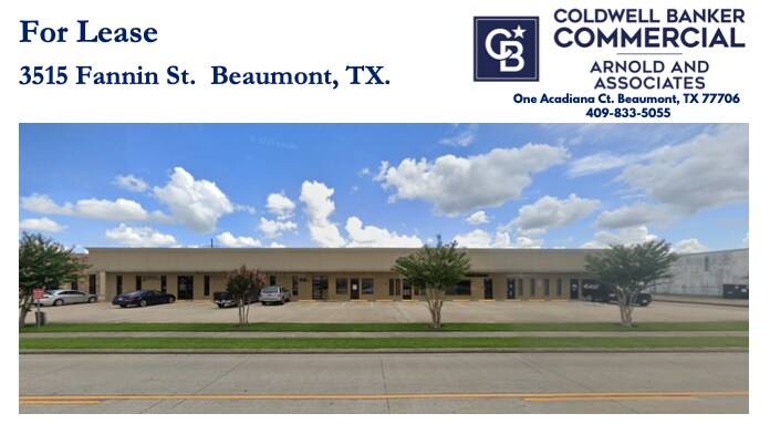 3515 Fannin St, Beaumont, TX for lease Building Photo- Image 1 of 5