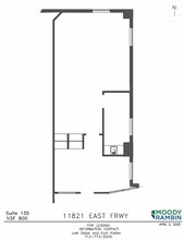11821 E I-10 Fwy, Houston, TX for lease Floor Plan- Image 1 of 1