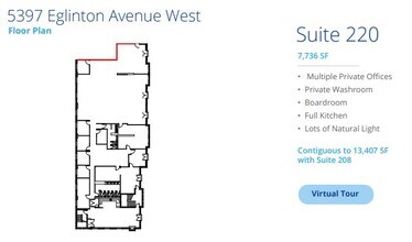 5397 Eglinton Ave W, Toronto, ON for lease Floor Plan- Image 1 of 1