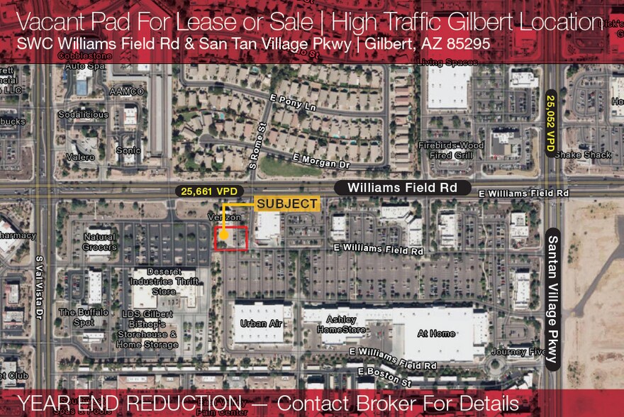 Land in Gilbert, AZ for sale - Building Photo - Image 1 of 3