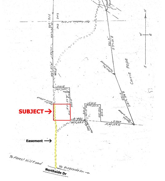 3971 Northside, Macon-Bibb, GA for sale - Plat Map - Image 2 of 3