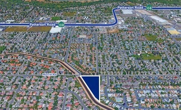 2644 Morrill Rd, Riverbank, CA - AERIAL  map view