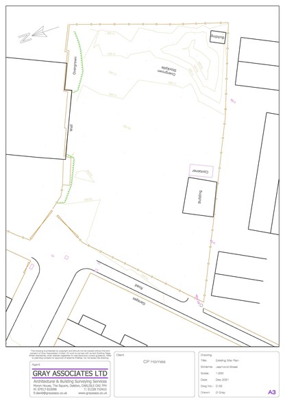 Jesmond St, Carlisle for lease - Site Plan - Image 2 of 3