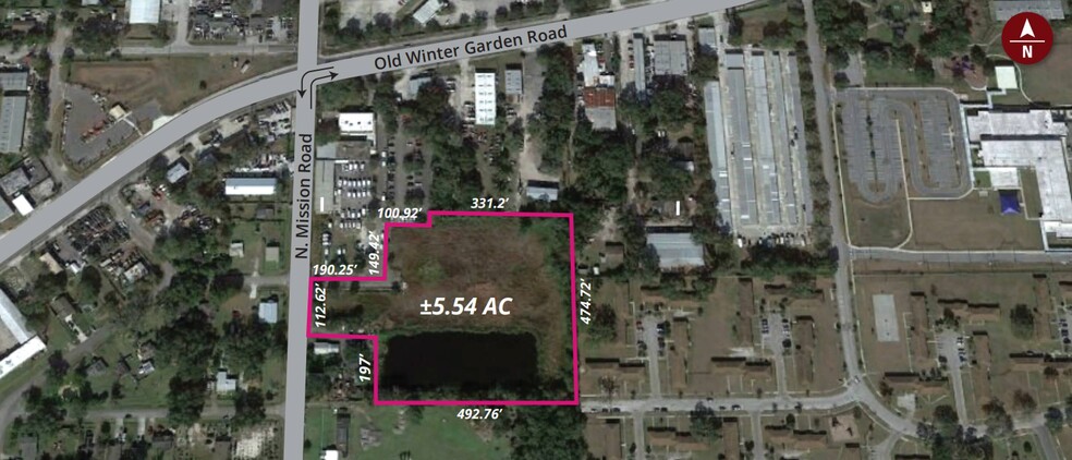 187 N Mission Rd, Orlando, FL for sale - Aerial - Image 2 of 10