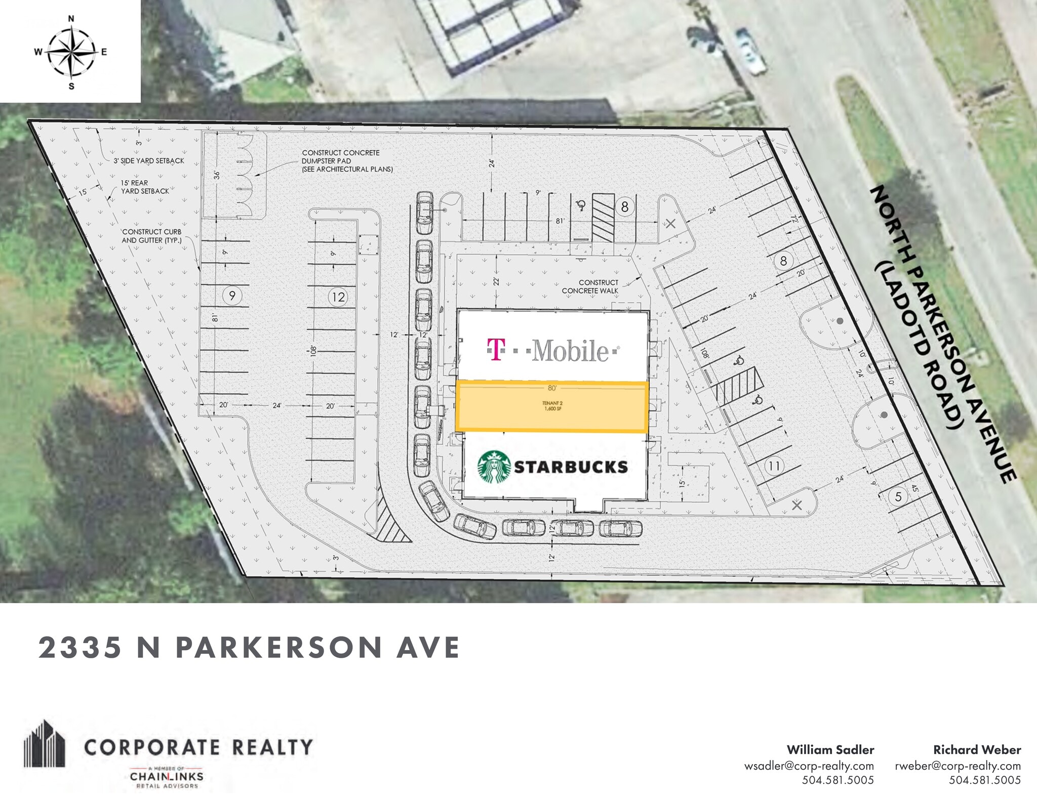 2335 N Parkerson Ave, Crowley, LA for lease Site Plan- Image 1 of 1