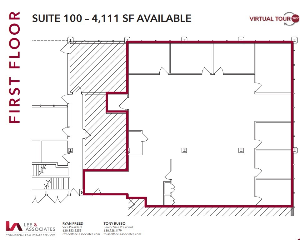 915 Harger Rd, Oak Brook, IL for lease Floor Plan- Image 1 of 1