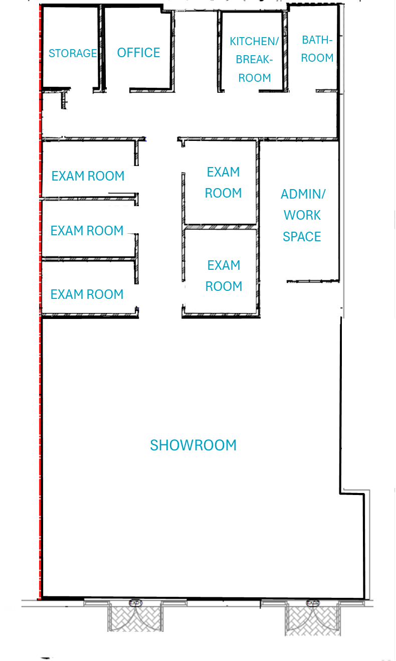 1449 SW Gatlin Blvd, Port Saint Lucie, FL for lease Floor Plan- Image 1 of 1