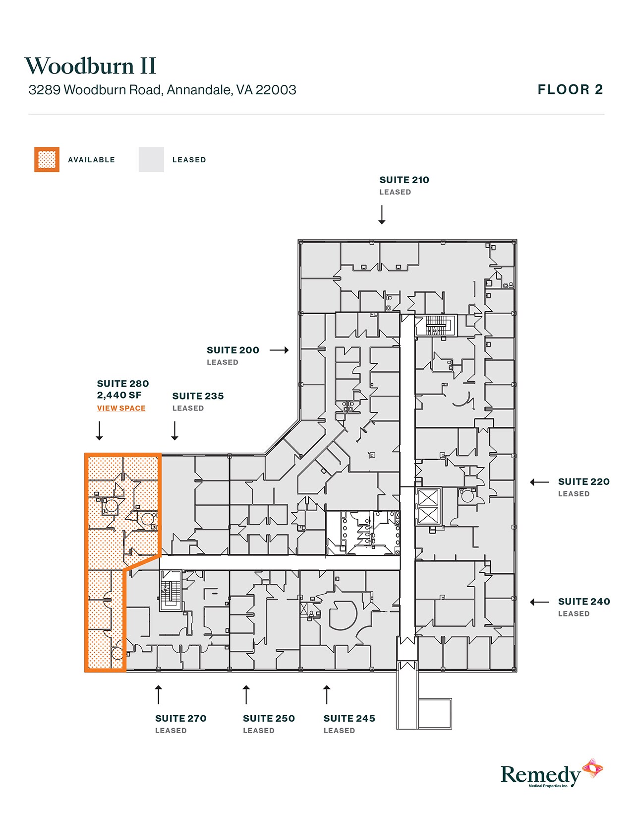 3289 Woodburn Rd, Annandale, VA for lease Floor Plan- Image 1 of 1