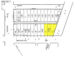 2250 S Barrington Ave, Los Angeles, CA for lease Plat Map- Image 2 of 9