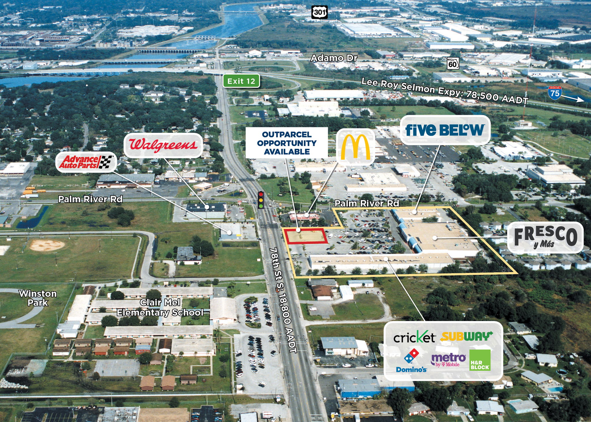 7819 Palm River Rd, Tampa, FL for lease Building Photo- Image 1 of 1