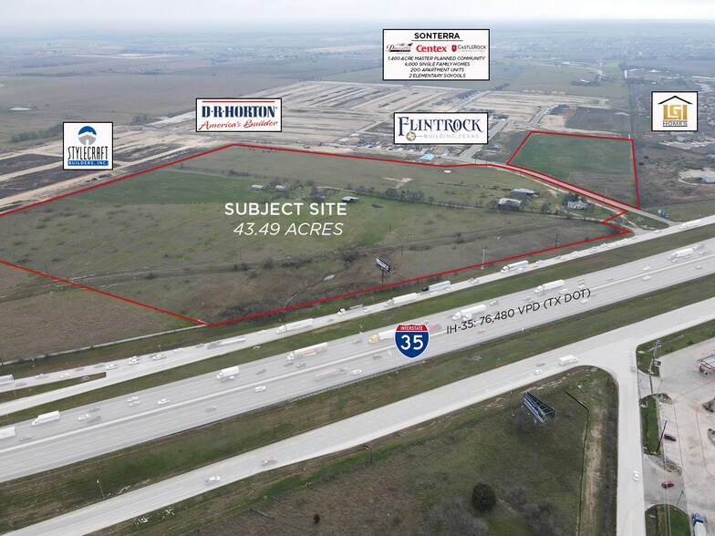 13720 IH 35 rd, Jarrell, TX 76537 43.49 Acre Site