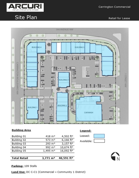 45 Carrington Blvd NW, Calgary, AB for sale - Site Plan - Image 1 of 1
