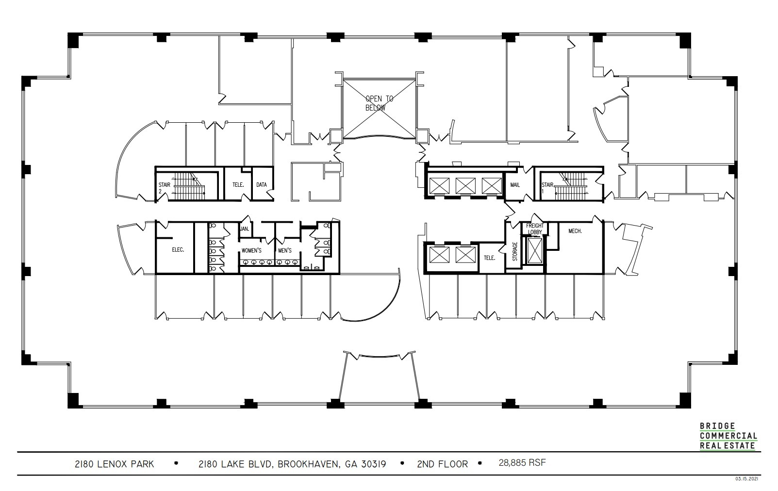 1277 Lenox Park Blvd, Atlanta, GA for lease Floor Plan- Image 1 of 1