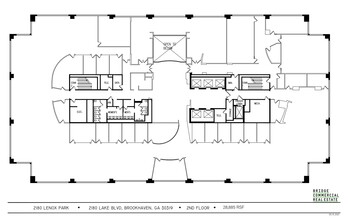 1277 Lenox Park Blvd, Atlanta, GA for lease Floor Plan- Image 1 of 1