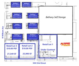 2400 N Wilburn, Bethany, OK for lease Site Plan- Image 1 of 1