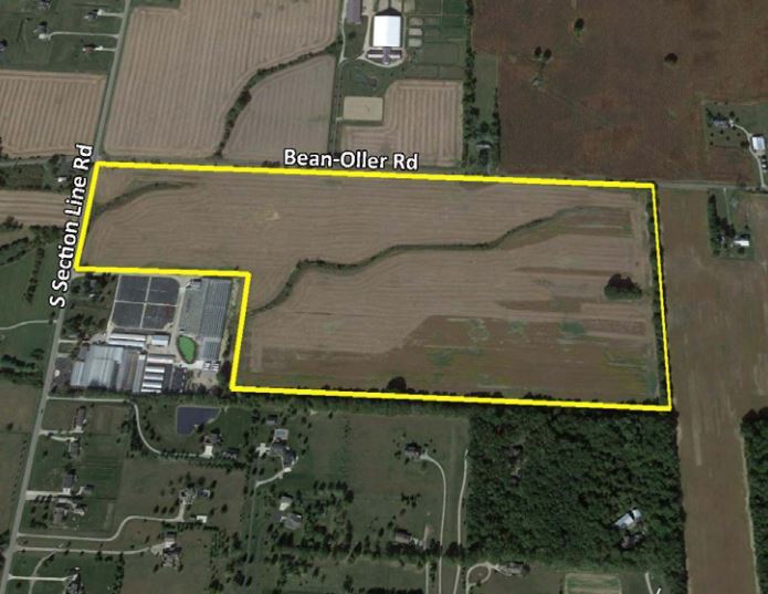 0 Section Line, Delaware, OH for sale Aerial- Image 1 of 1