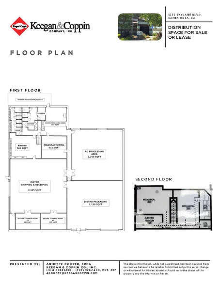 5355 Skylane Blvd, Santa Rosa, CA for sale - Floor Plan - Image 2 of 9