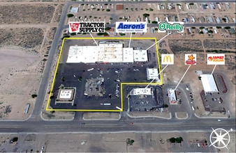 1501-1531 Navajo Blvd, Holbrook, AZ - AERIAL  map view