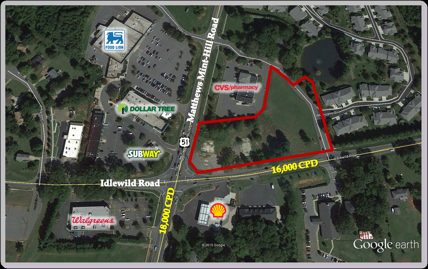 13215 Idlewild Rd, Matthews, NC for sale Building Photo- Image 1 of 1