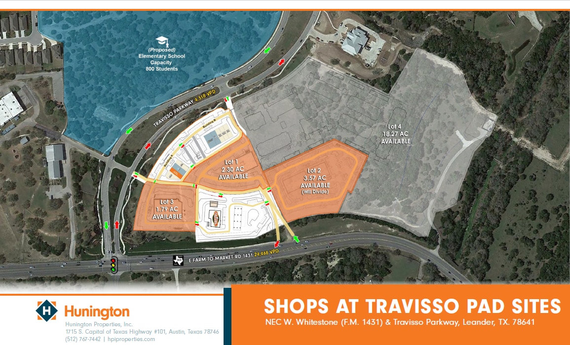 NEC W. Whitestone (F.M. 1431), Leander, TX for sale Building Photo- Image 1 of 2