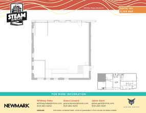 1401 Zuni St, Denver, CO for lease Floor Plan- Image 1 of 2