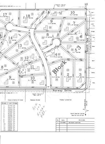 Old Highway 371, Jenkins, MN for sale - Plat Map - Image 3 of 3