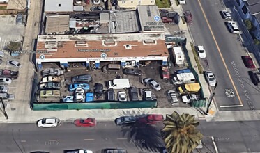 931-943 E Hill St, Long Beach, CA - aerial  map view