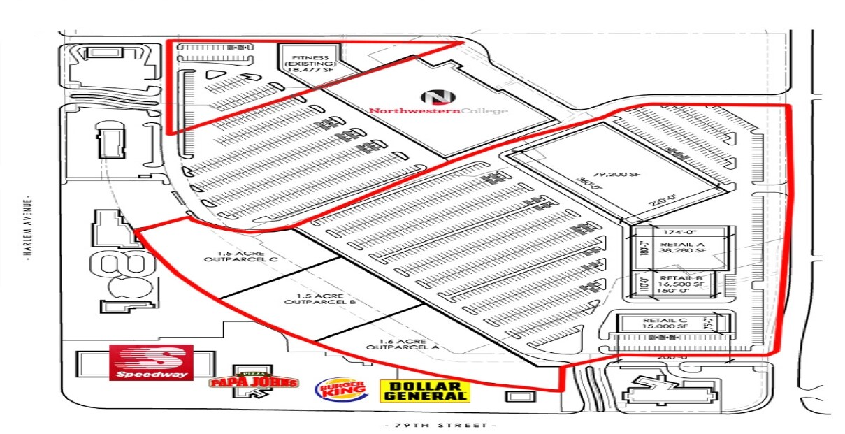 79th & Harlem Ave, Bridgeview, IL for sale Primary Photo- Image 1 of 1