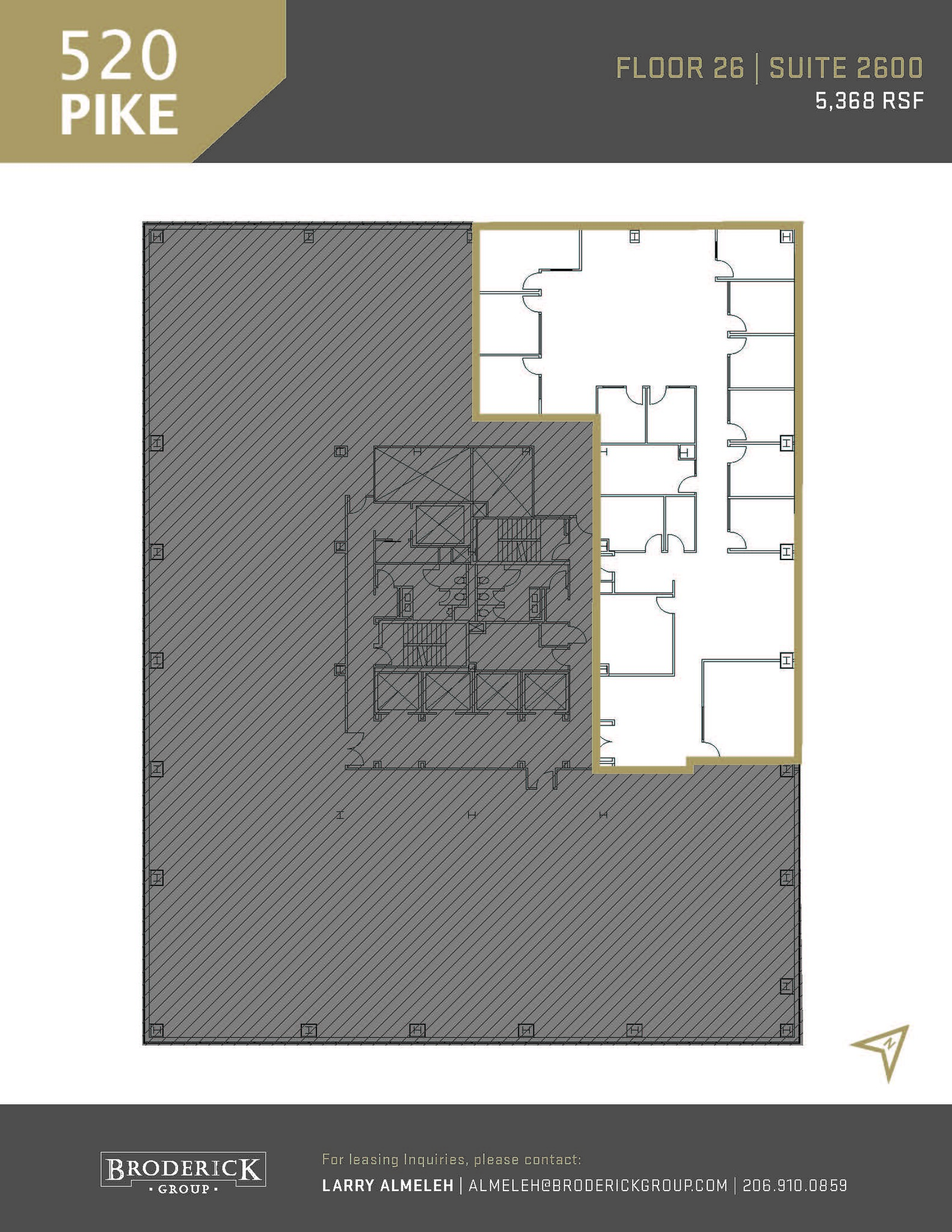 520 Pike St, Seattle, WA for lease Floor Plan- Image 1 of 1