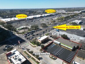 2534 Walnut Bend Ln, Houston, TX - Aerial map view - Image1