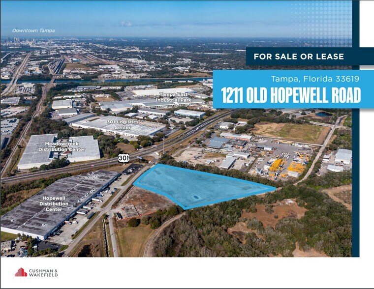 1211 Old Hopewell Rd, Tampa, FL 33619 Industrial for Lease