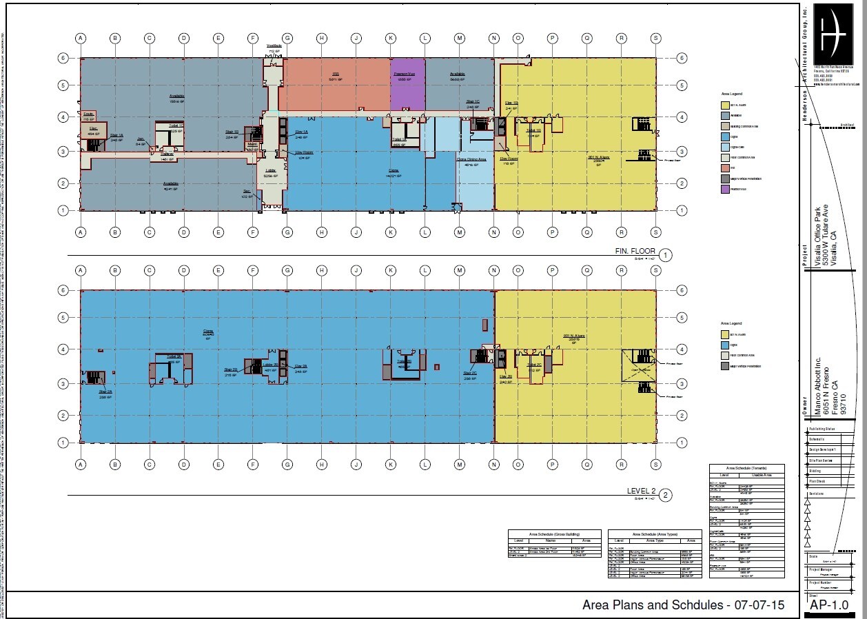 801-835 S Akers St, Visalia, CA for lease Floor Plan- Image 1 of 1