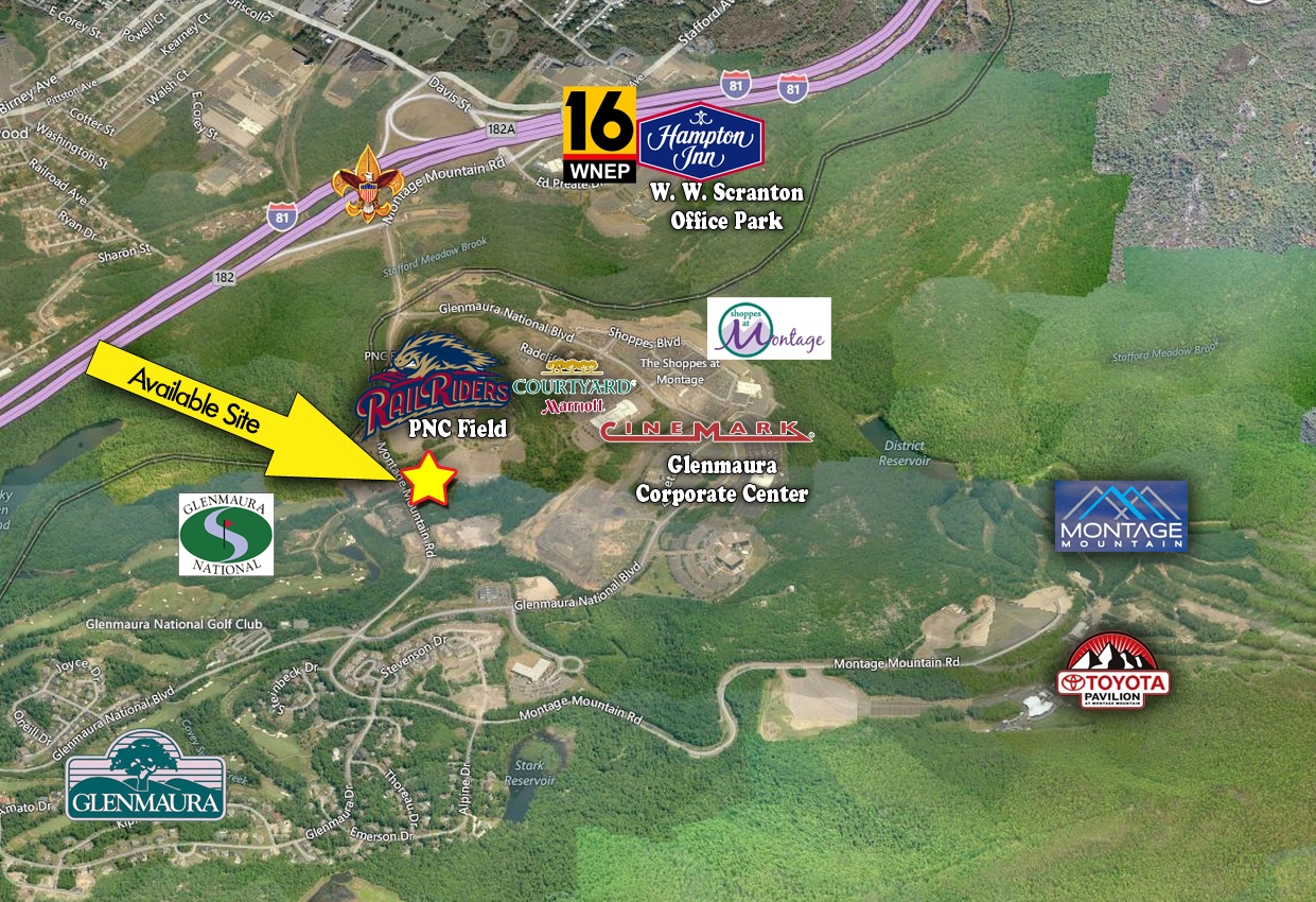 Montage Mountain Rd, Moosic, PA 18507 Land for Sale