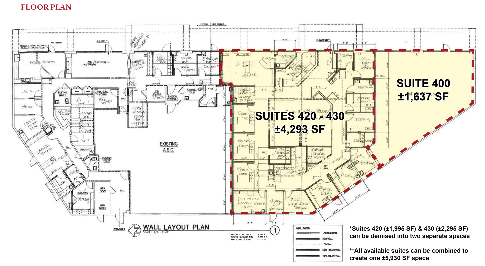 17200 Chenal Pky, Little Rock, AR for lease Floor Plan- Image 1 of 7