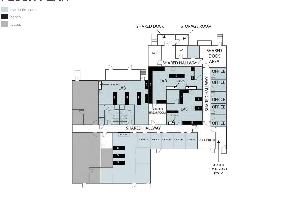 617 Hutton St, Raleigh, NC for lease Floor Plan- Image 1 of 1