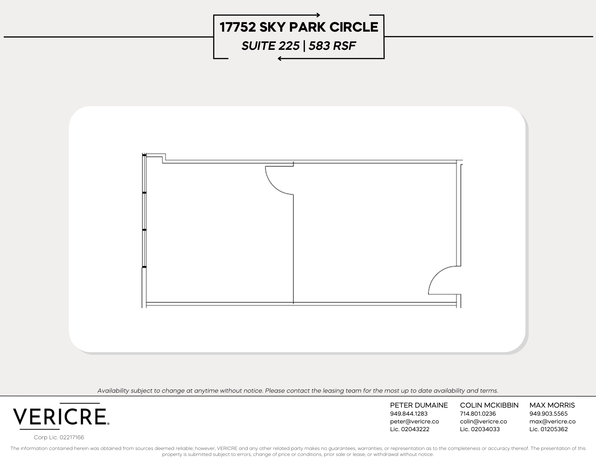 17752 Sky Park Cir, Irvine, CA for lease Floor Plan- Image 1 of 1