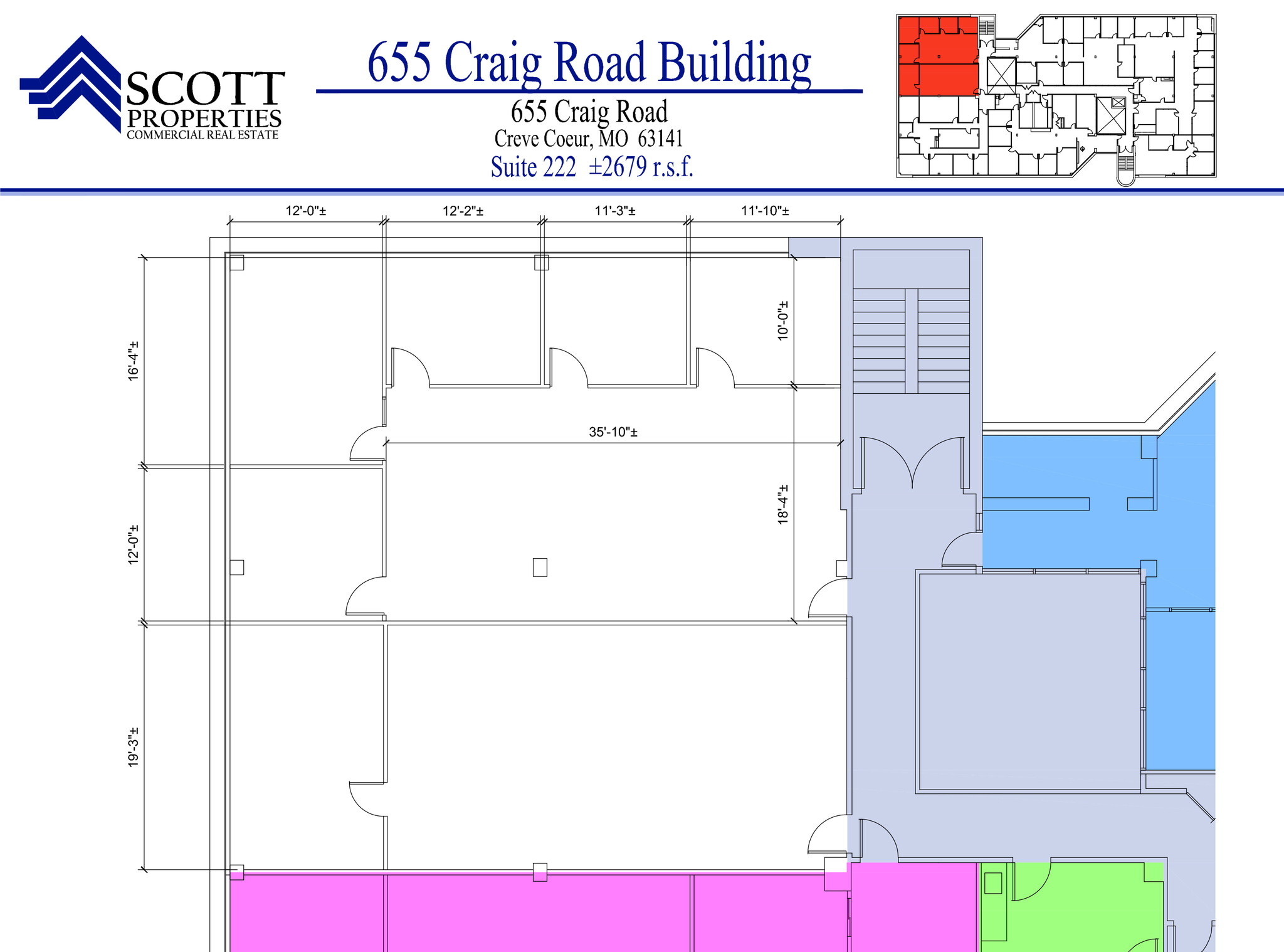 655 Craig Rd, Creve Coeur, MO for lease Building Photo- Image 1 of 1