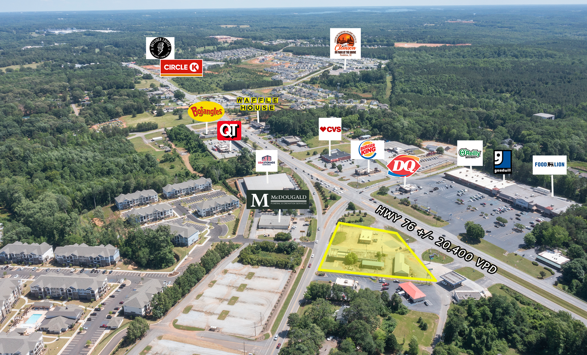7700 Highway 76, Pendleton, SC for sale Primary Photo- Image 1 of 4